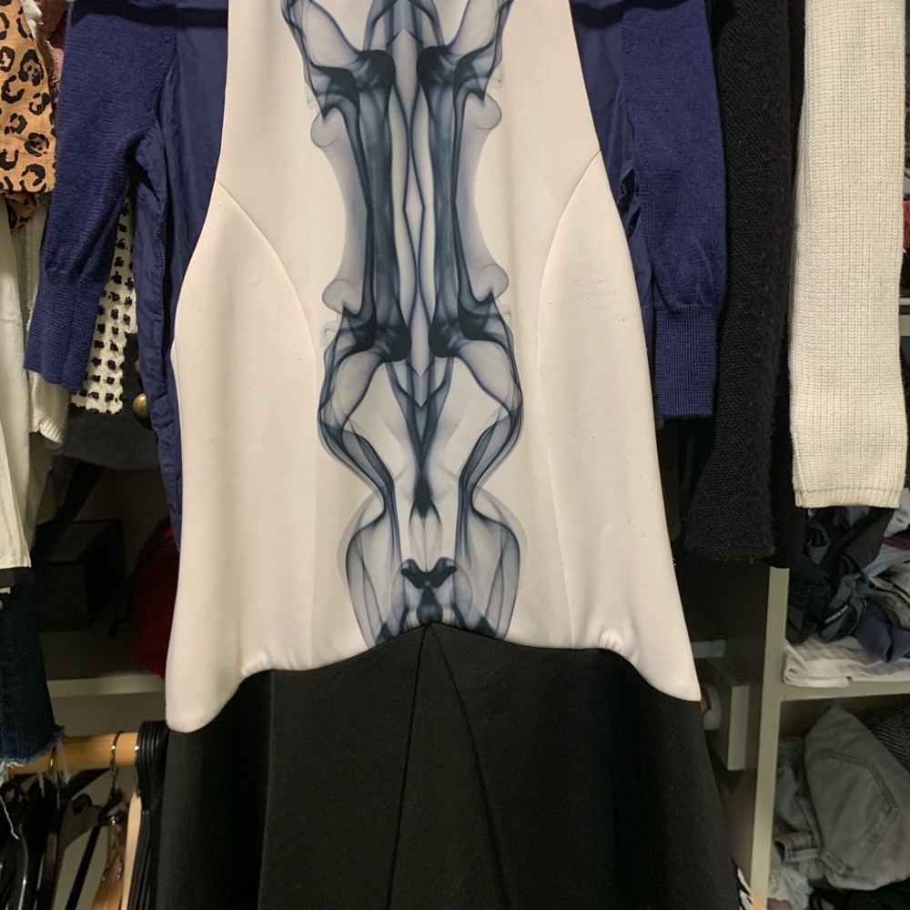 CAMEO Smoke Print Dress Small